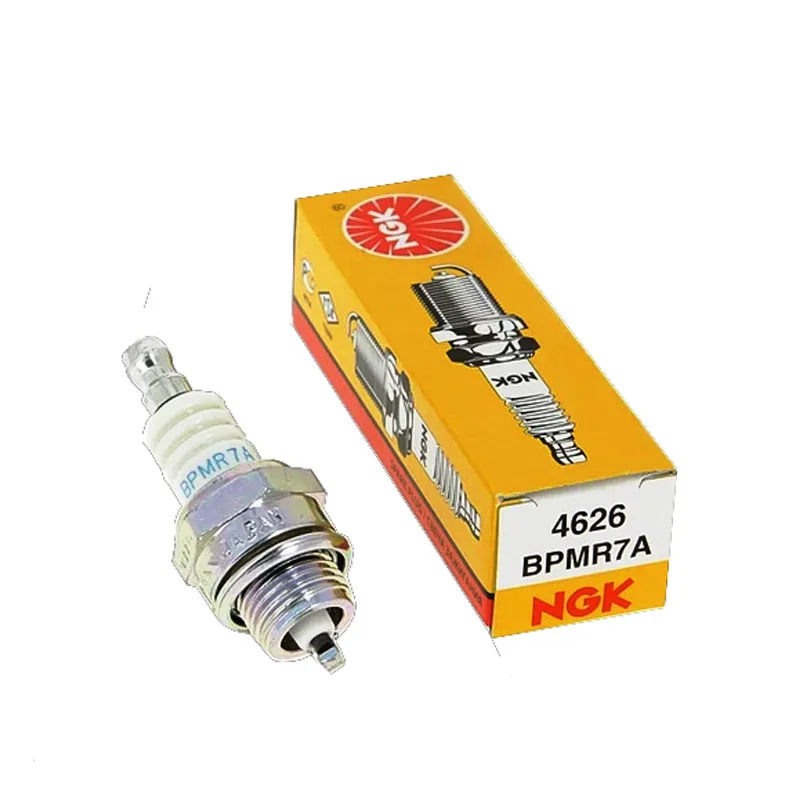 4/10Pcs NGK Spark Plug 4626 BPMR7A for Garden Mower Chain Saw Hedge Trimmer Four Stroke Mower