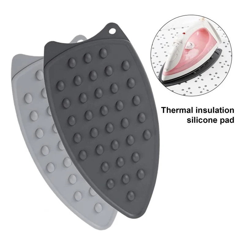 Silicone Iron Ironing Cover Hot Protection Rest Pads Mats Safe Surface Iron Coaster Stand Mat Holder Ironing Pad Insulation Boar