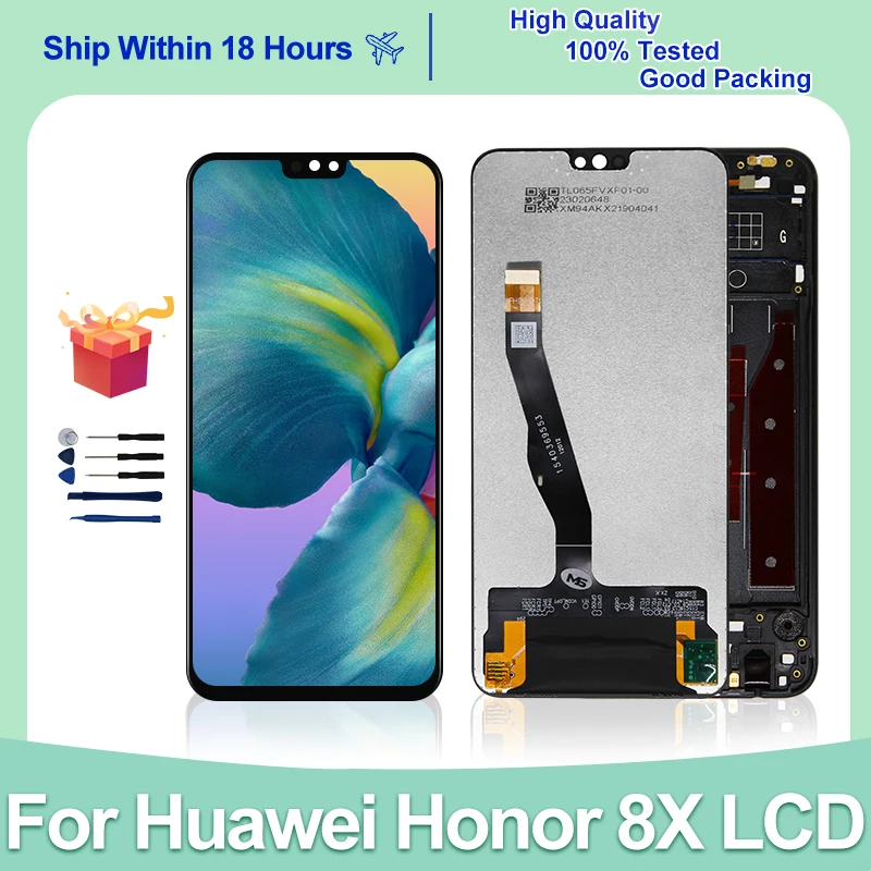 Display  For Huawei Honor 8X LCD JSN-L11 JSN-L21 Touch Screen Digitizer For Honor 8X LCD JSN-L22 JSN-L42 Replacement Parts