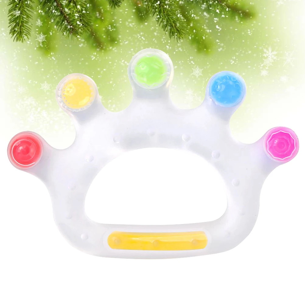 

Toys for Babies Silicone Teether Baby Teething Molars Pacifier Soother Appease Colorful Stick