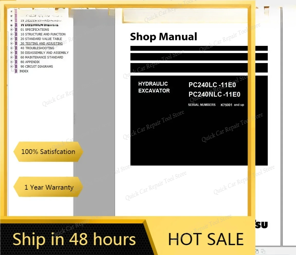 AutoCD Komatsu Hydraulic Excavator Updated [2022] 7.75 GB PDF Shop Manual, Operator Maintenance & Circuit Diagram DVD