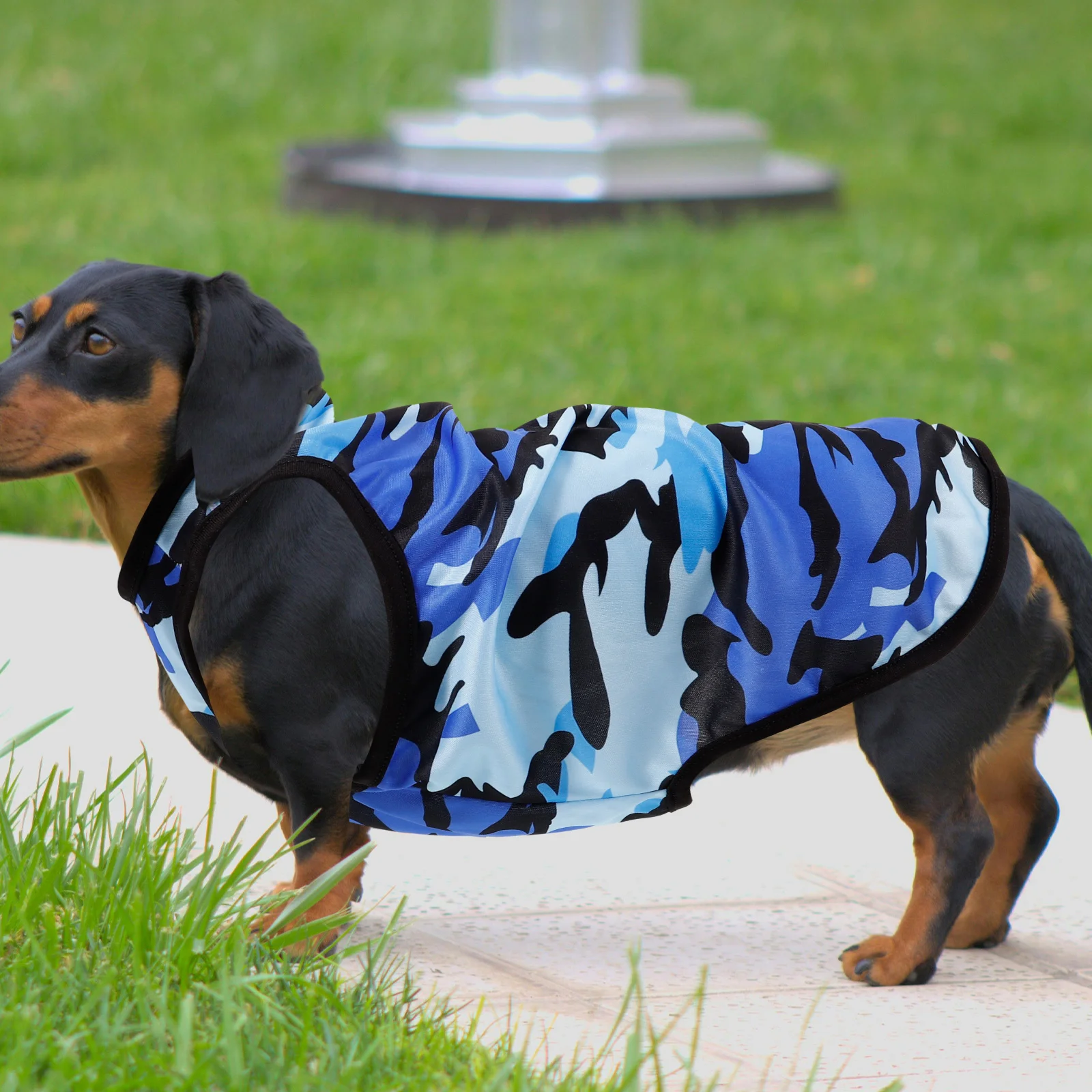 

3 Pcs Camouflage Vest Dog Shirt Toy Dogs Apparel Warm Dirt Resistant Outfits Polyester Clothes Boy Small Size Stretchable