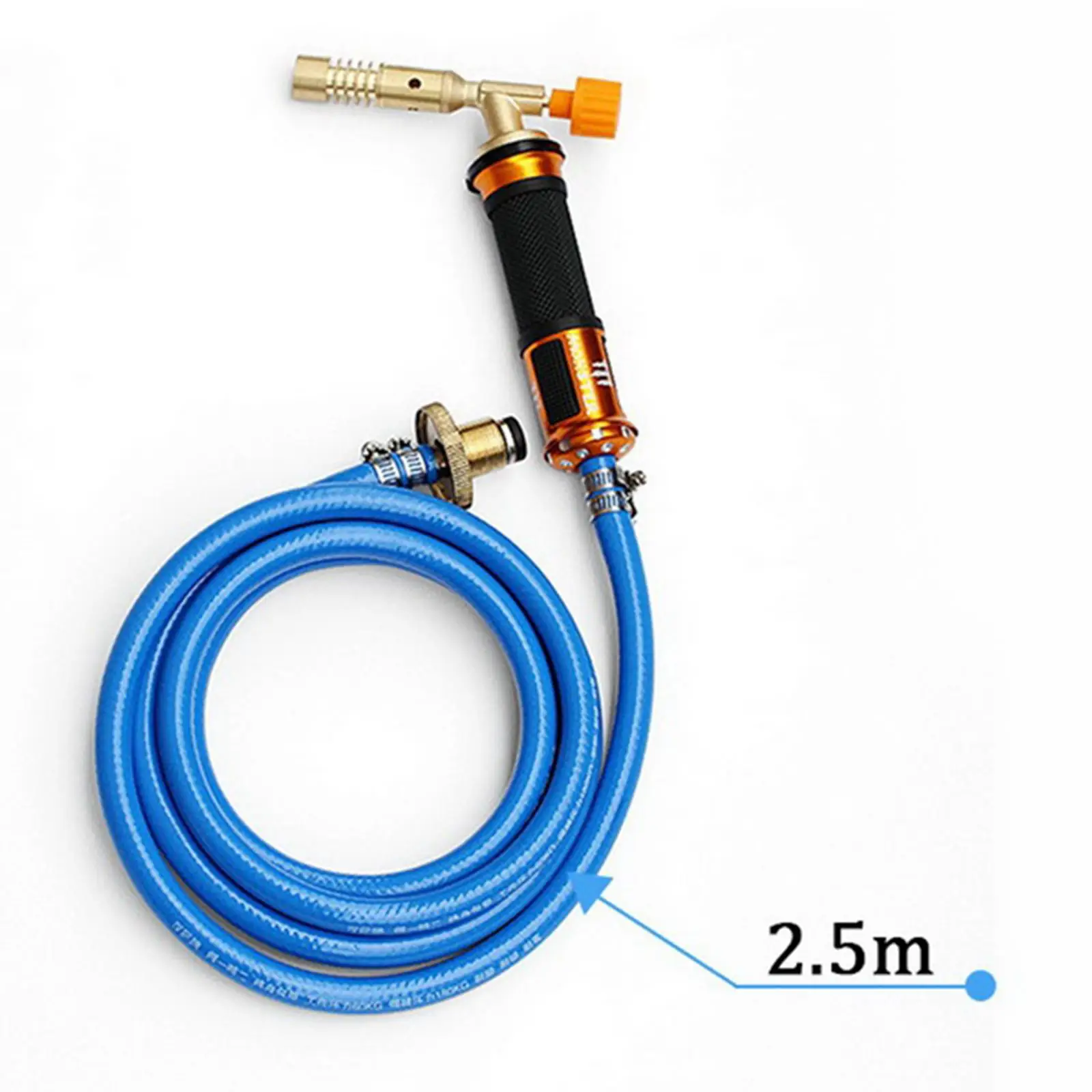 Liquefied Propane Gas Welding Torch Machine Equipment with 2.5M Hose All Copper Welding Torch