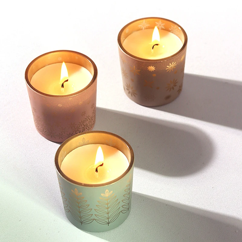 Красочные керамические свечи,  – обзор и цена Home Fragrance Flowers