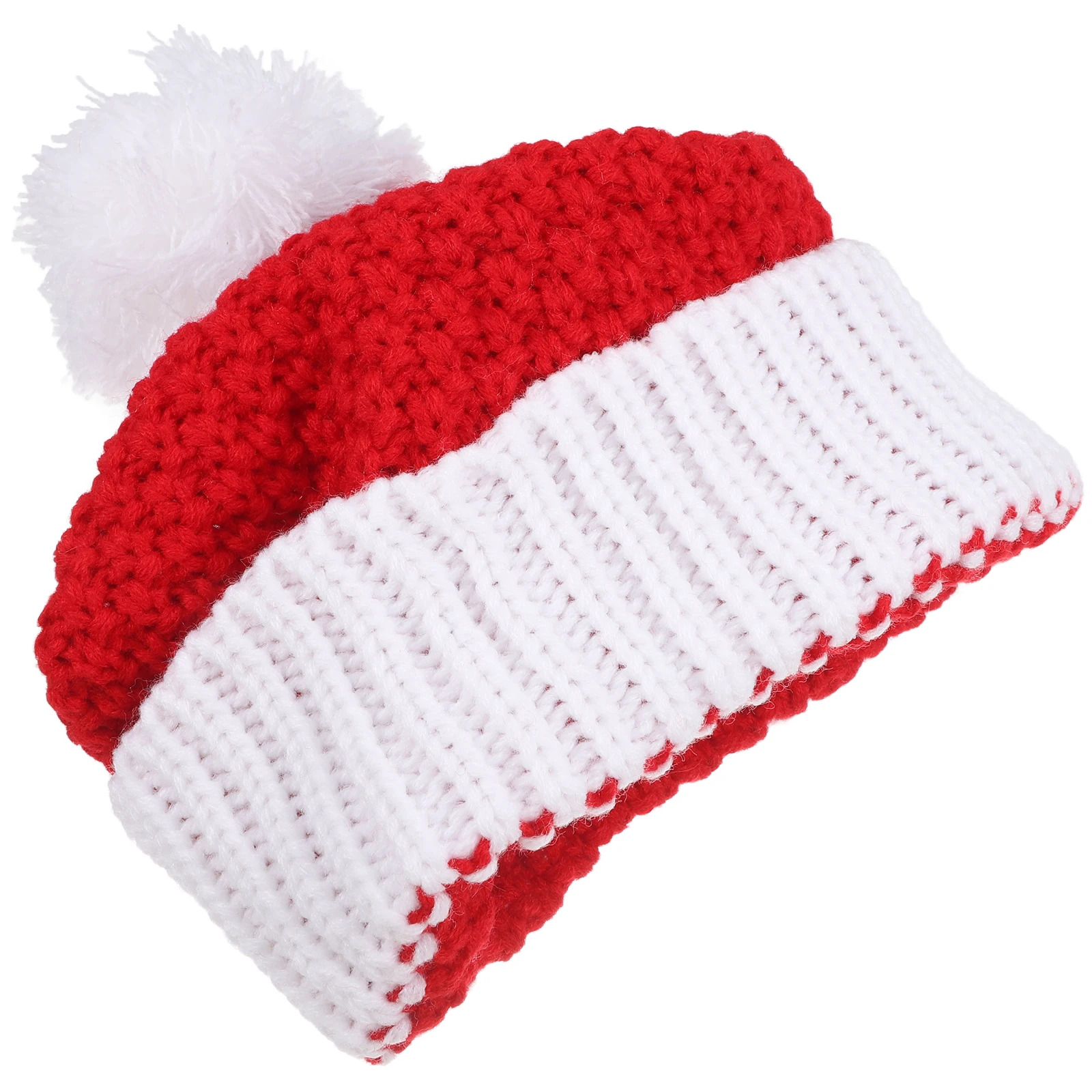 

Santa Claus Knitted Hat Soft Premium Warm Winter Crochet Beanie Outdoor Casual Knit Cap Winter Hats Knitted Hat