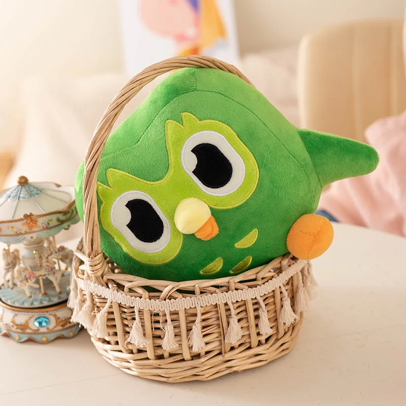 Kawaii Green Owl Plush Toy Plushie of The Owl Cartoon Cute Doll Soft Stuffed Animal Toy Kid Adult Birthday Gift 30CM