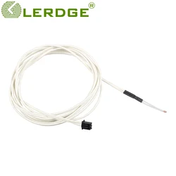 LERDGE NTC 100K B3950 Thermistors 3D Printer Parts Temperature Sensor For Hotend Heatbed thermistor wire With Cable 1m/2M 1PCS