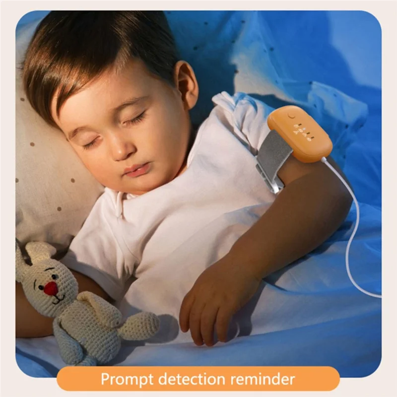 USB Bedwetting Alarm Sensor Bedwetter Pee Alarm Monitor for Baby Potty Training