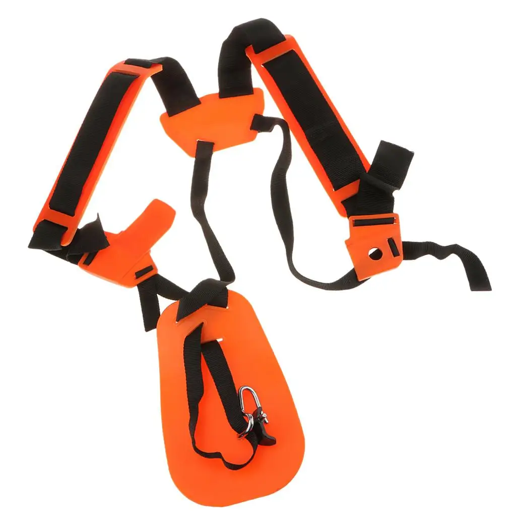 Comfort Padded Double Shoulder Strap Nylon Harness for Professional Garden Trimmer Accessory