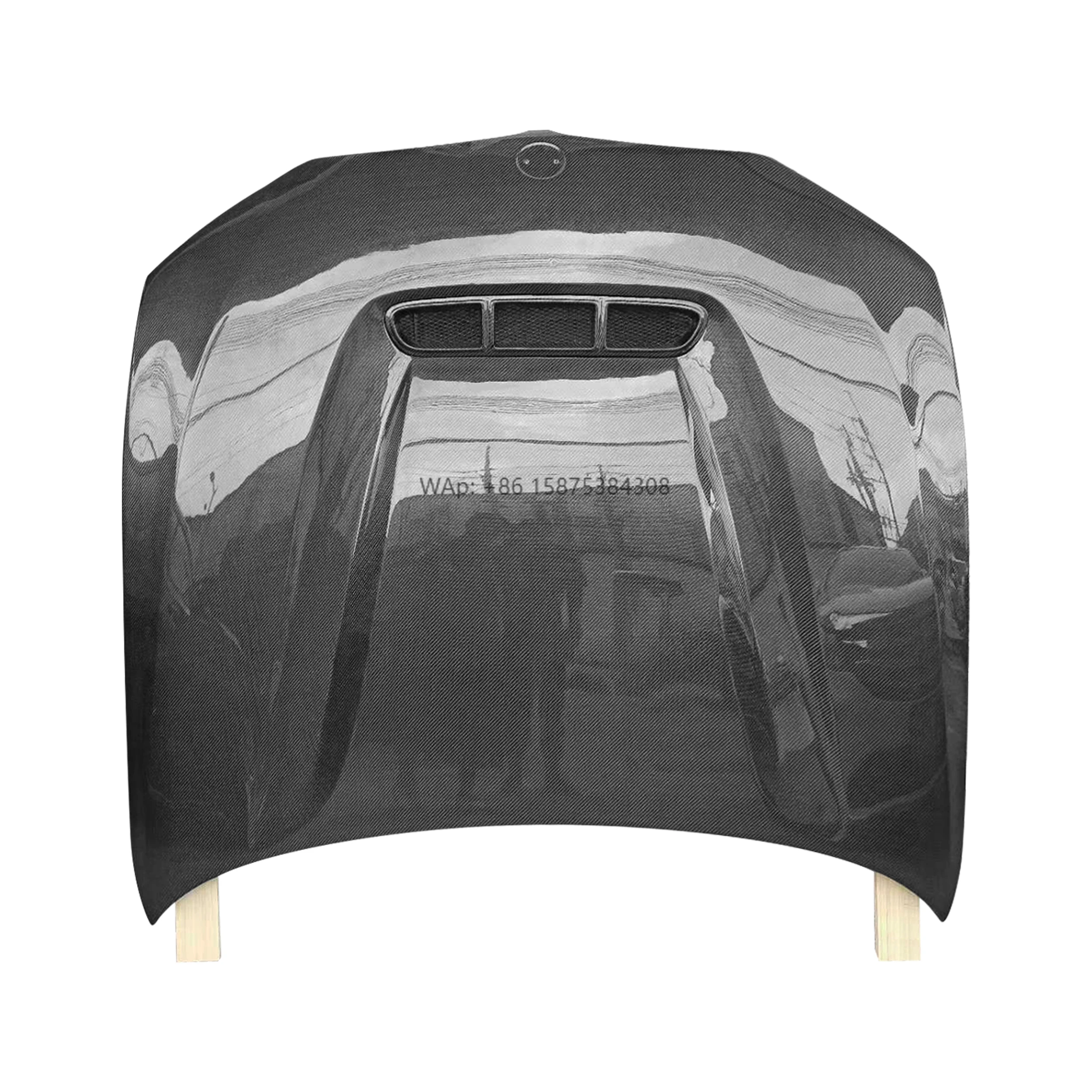 

CS Style Carbon Fiber Front Hood Engine Bonnet for 3 Series G20 G28 2020-2022 Replacement Engine Hood