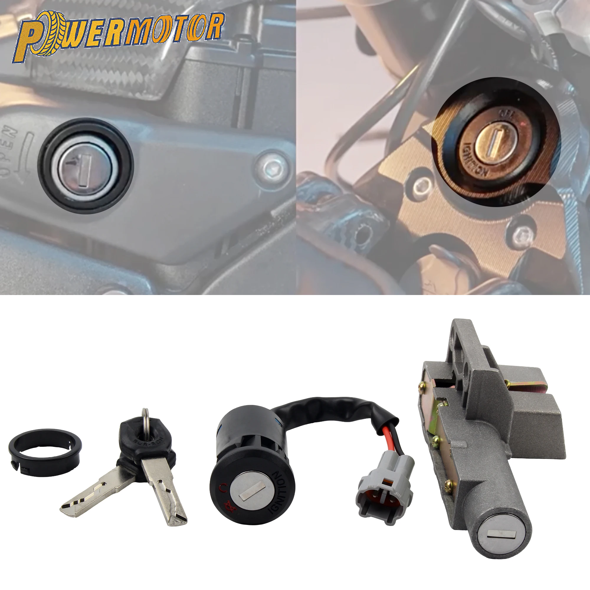 

For Sur-Ron Light Bee X Electric Motorcycle Start Ignition Switch Door Lock Key Kit For Talaria Sting X3 MX3 MX4 MX5 DirtBike