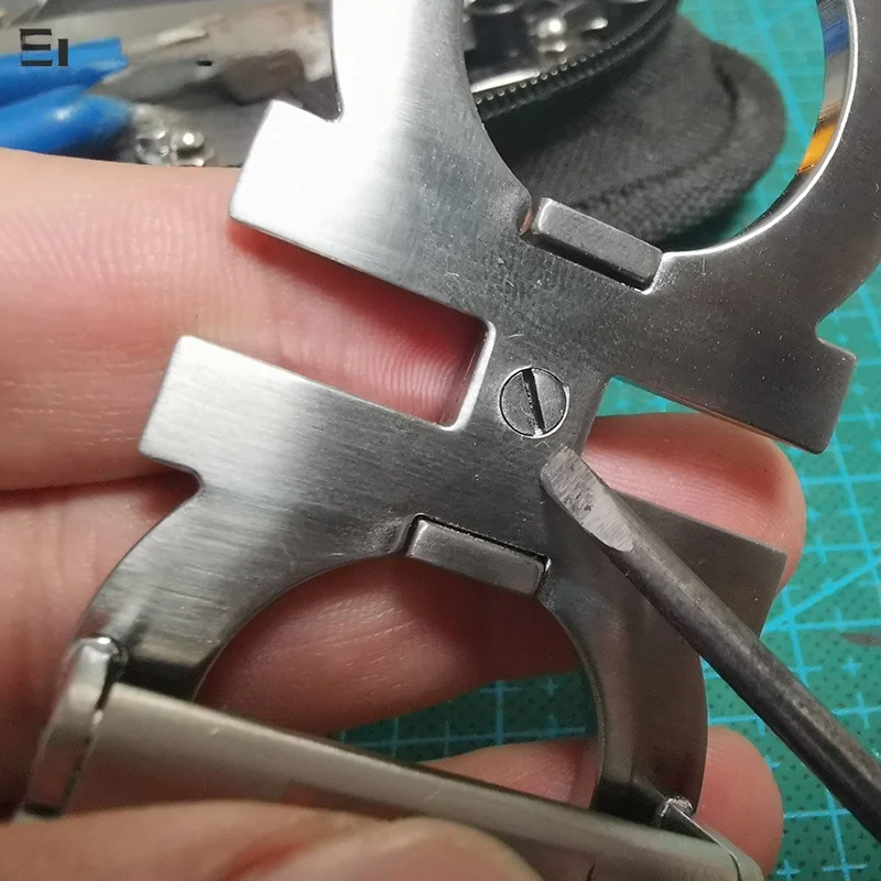 Repuestos para Hebillas de Cinturón , Pasador de Resorte, Tornillo de Cabeza Plana de Cobre para Reparación de Cintu...