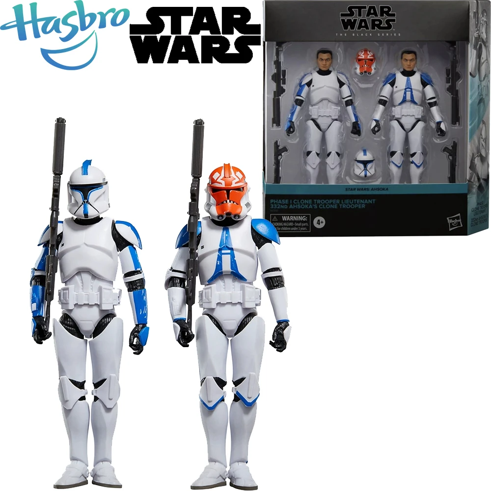 

В наличии оригинальный Hasbro Звездные войны Ahsoka Phasene I клон солдатика нитенант 332Nd клон солдатика Коллекционная модель игрушки Фигурки