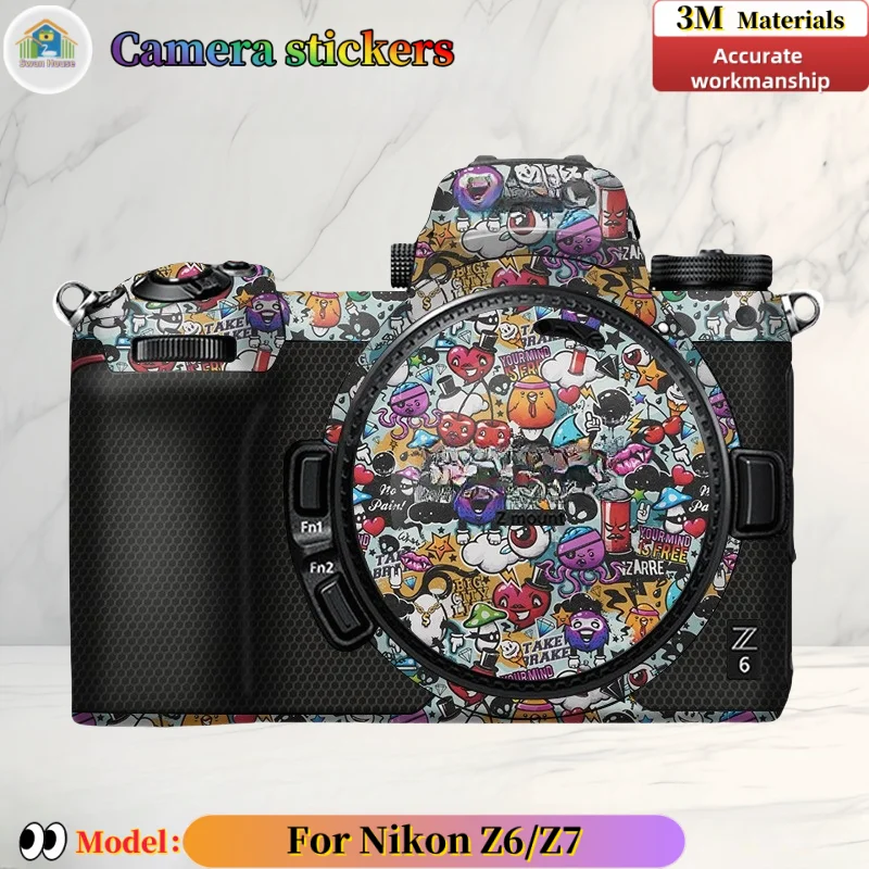 Z6 Z7 For Nikon Z6/Z7 Camera stickers, DIY skin,Precision tailoring wear-resistant protective film