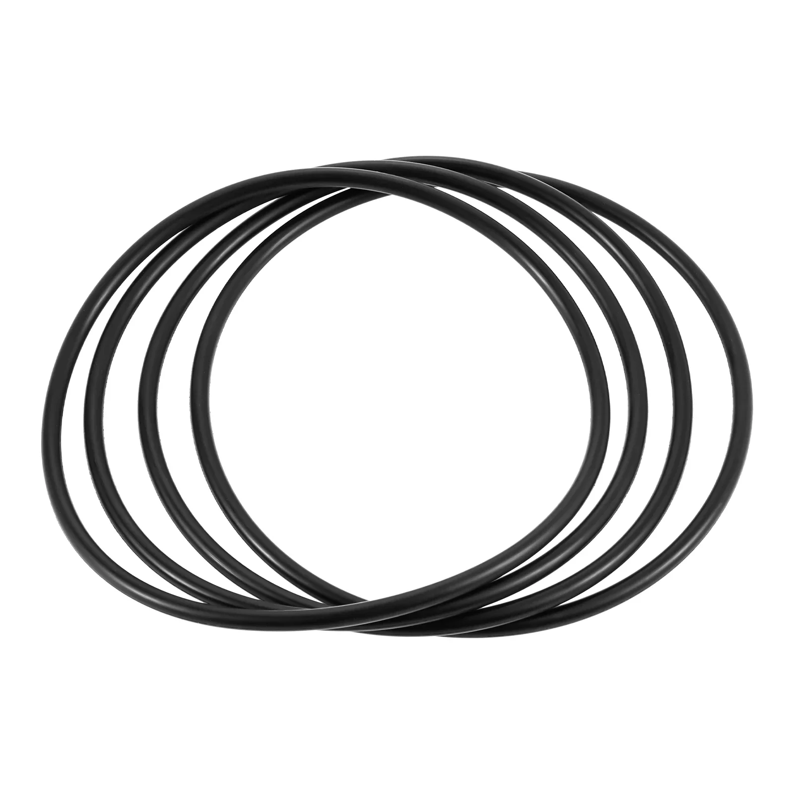 

4Pcs Black CLX200K Pool Chlorinator Lid O-Ring Fit for Hayward Chlorine Feeders CL200, CL220 and CL220BR 5-1/2 Inch Diameter