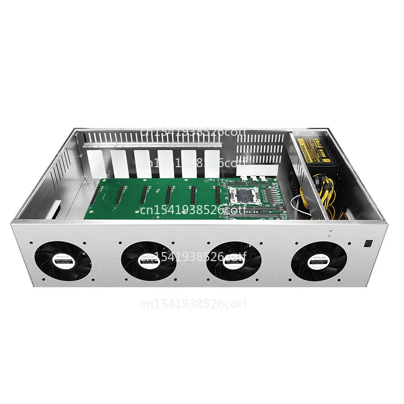 

X99 двойной основной блок питания корпуса DDR4 памяти LGA 2011-3-контактный копание 6 слотов для видеокарты