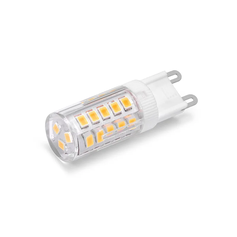 1-10pcs LED ceramic G9 corn lamp AC220V 3W super bright warm white light replacement 50W halogen lamp is suitable for chandelier