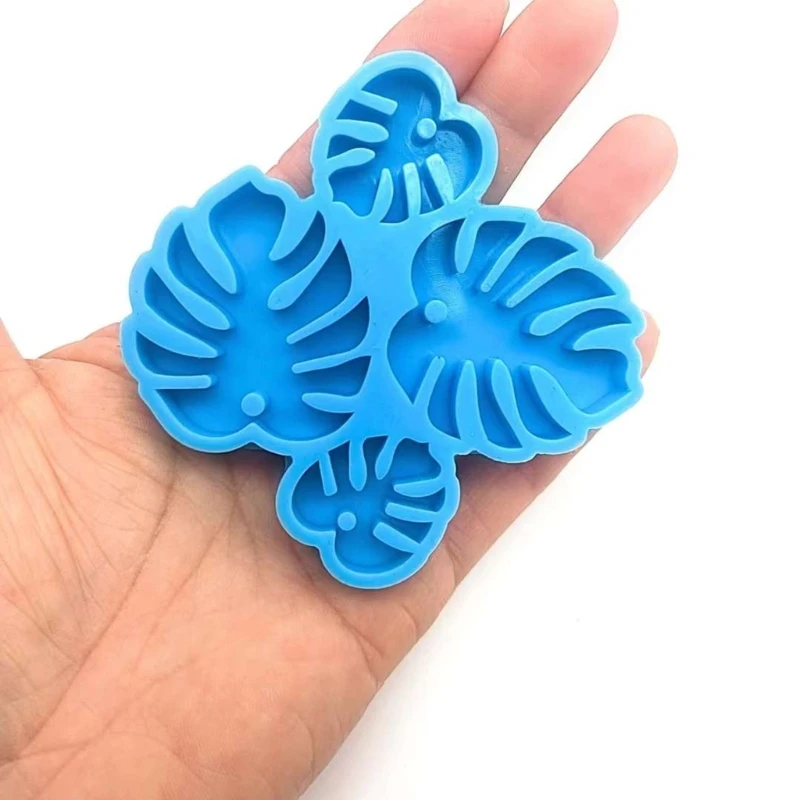 Monstera Leaf Shape Silicone Mold Decorative Pendant Mold Handmade Epoxy Silicone Mold Epoxy Resin Molds Making Crafts