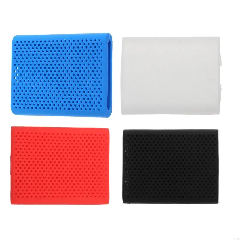 

652E HDD Bags Cases Hard Disk HDD Silicone for Case Cover Protector Skin for T5 SSD Anti-Shock Soft