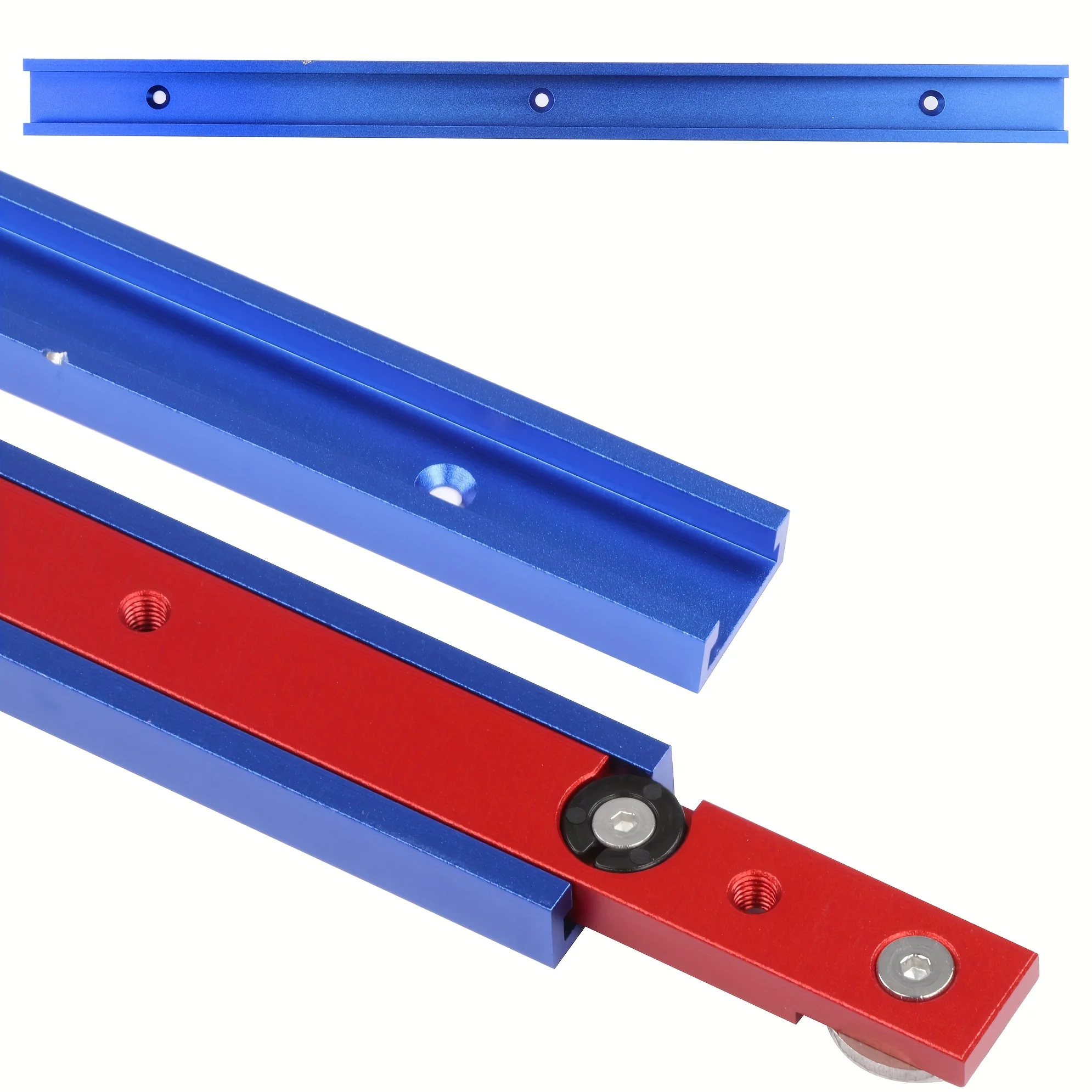 

Алюминиевая направляющая планка (Т-образный паз) 300/450 мм для точной обработки, станков, столярных работ, настольных пил, инструментов для DIY-проектов