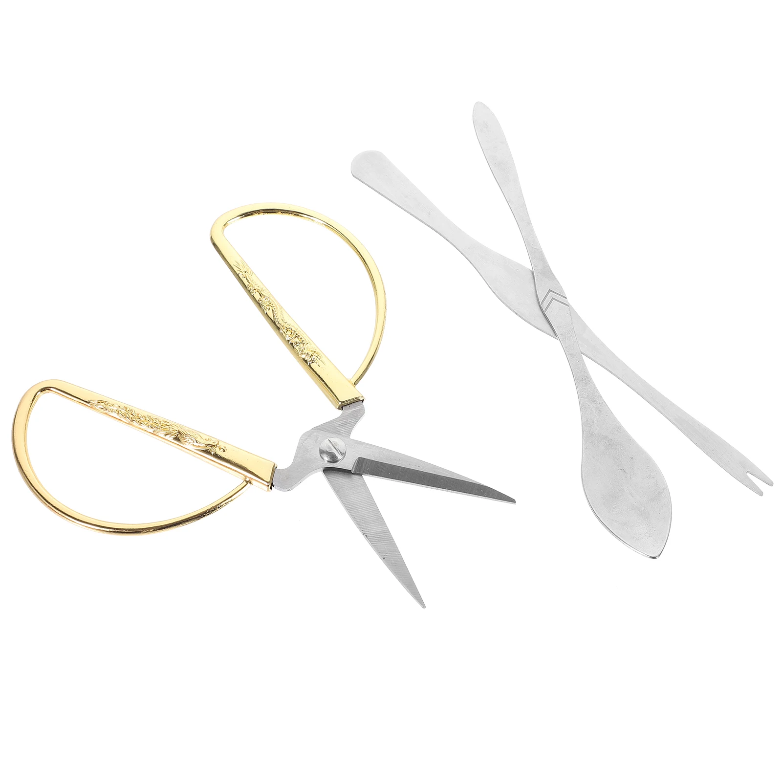 

1 set Crab Eating Tool Set Plastic Handle Crab Forks Plier Kitchen Bar Accessories for Home Restaurant Use Fits