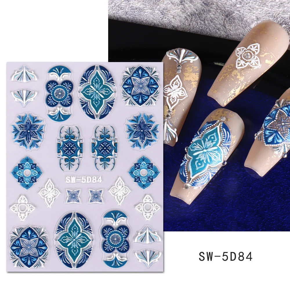 

Relief Design Cute Cartoon Trendy Nail Stickers For A Personalized Look Nail Supplies Nails Innovative Nail Decoration 6g