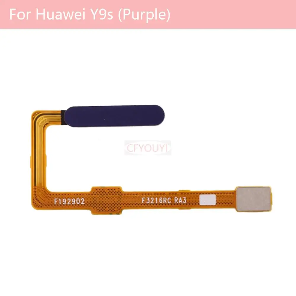 Touch ID Czujnik linii papilarnych Elastyczny przycisk menu domowego Elastyczny kabel do Huawei Y9S