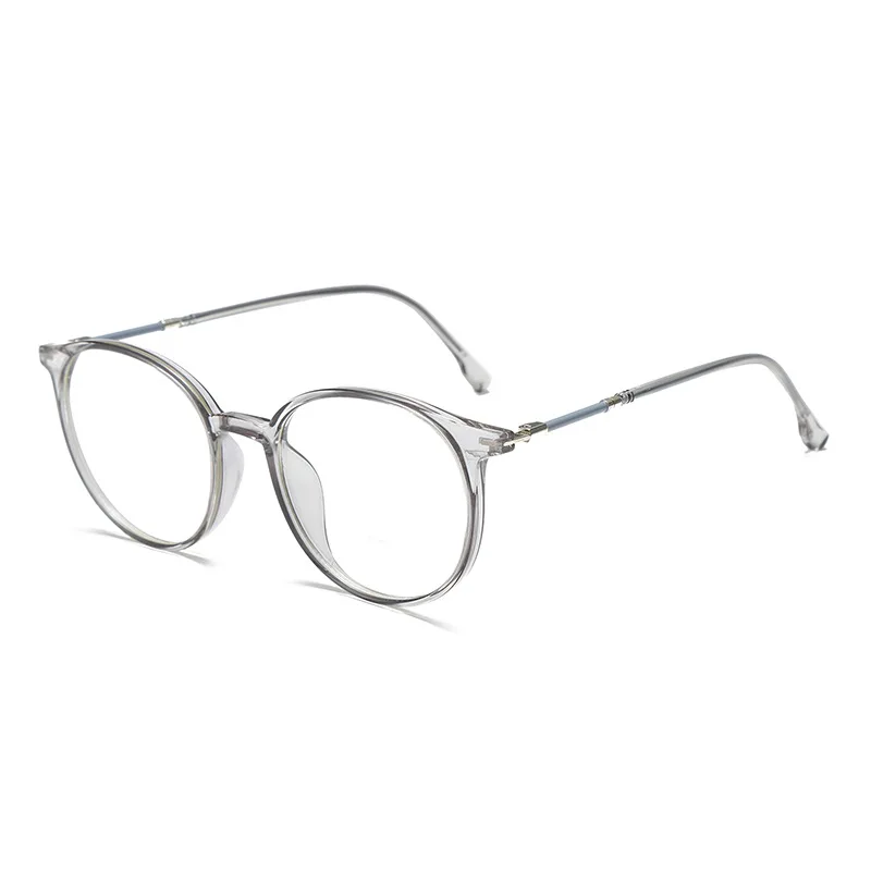 KOCOLIOR New Round Stainless Steel Alloy Reading Glasses for Men and Women Anti Blue Light Vintage Presbyopic Glasses +0 to +600