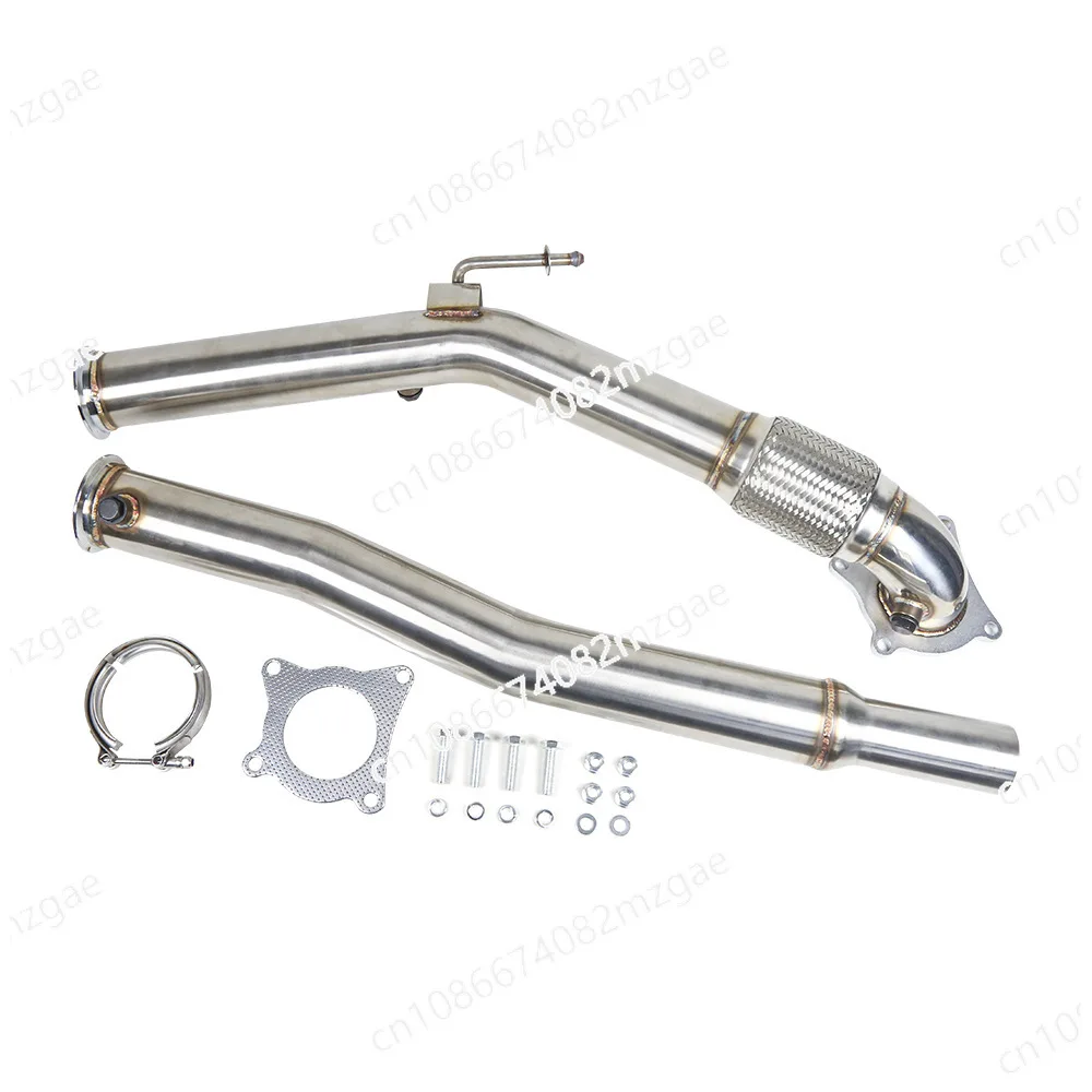 Car Exhaust Downspout Modification Suitable for MK5 MK6 A3 TT 2.0T 2005-2012 Models and Performance Upgrade