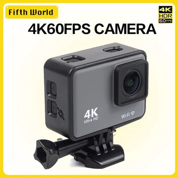 2023 new 4K/60FPS WiFi Anti-shake action camera with remote control screen waterproof sports camera drive recorder