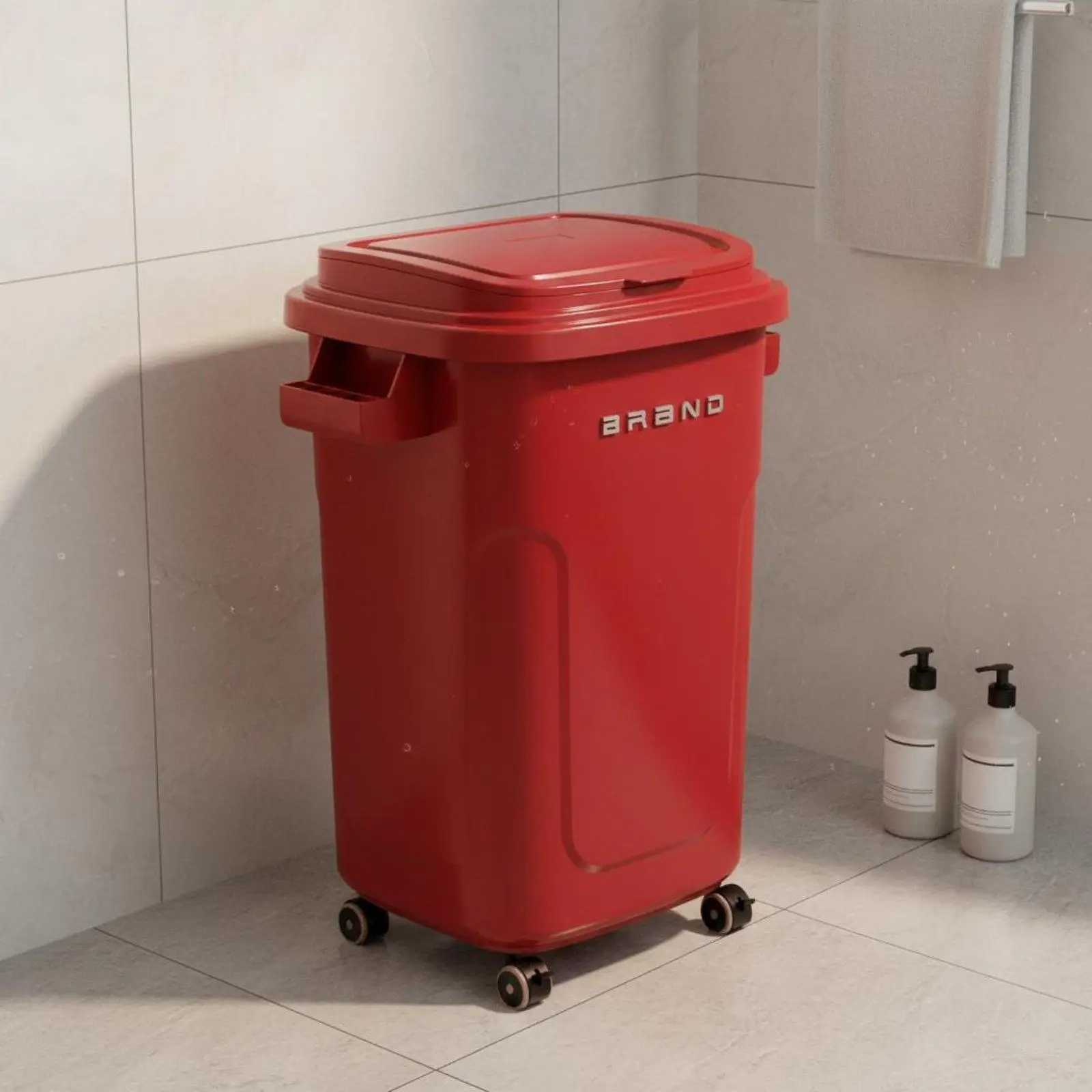 large-130l-rolling-trash-can-pp-waste-bin-with-lid-brake-wheels-for-restaurant-hotel-and-home