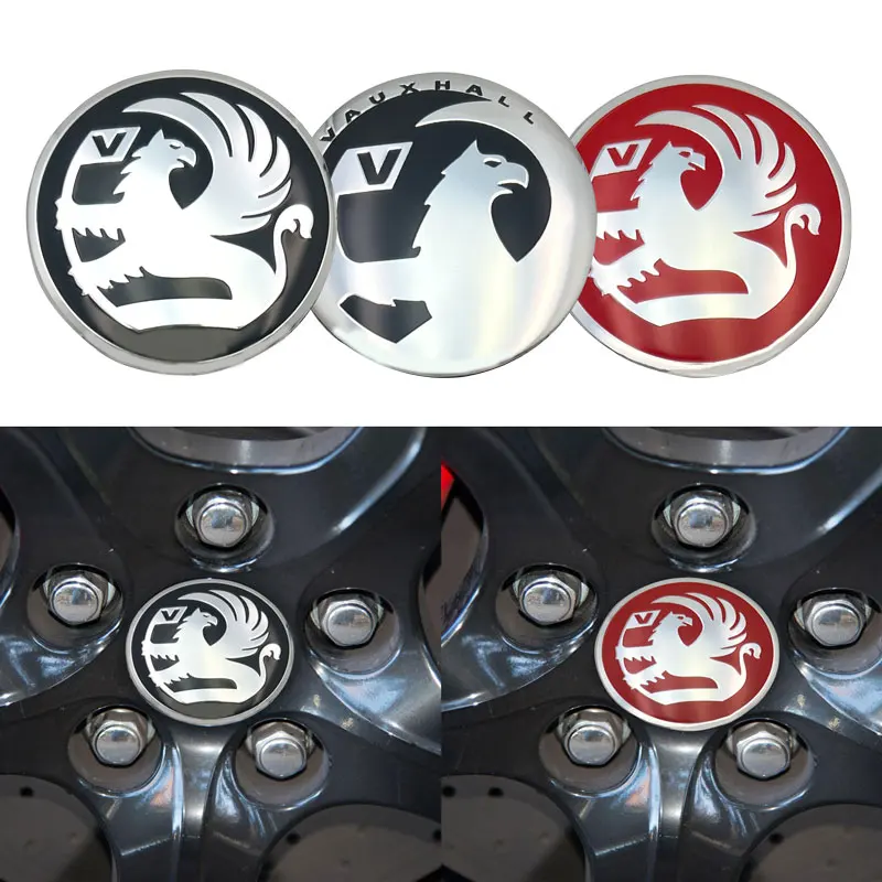 For Opel Vauxhall Insignia Astra k  Vectra Crossland Corsa 56MM Car Wheel Center Hub Caps Badge Emblem Sticker Decals