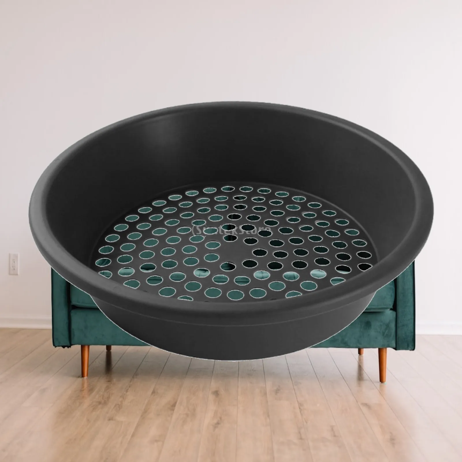 Portable Gold Sifting Pan Plastic Classifier Screen Mining Sieve Easy to Use for Prospecting Tools and River Gold Extraction