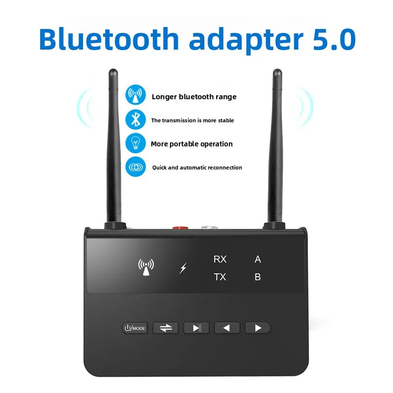 CSR8675 5.0 Bluetooth audio receiver-transmitter dual-purpose AUX audio adapter converter 2-in-1