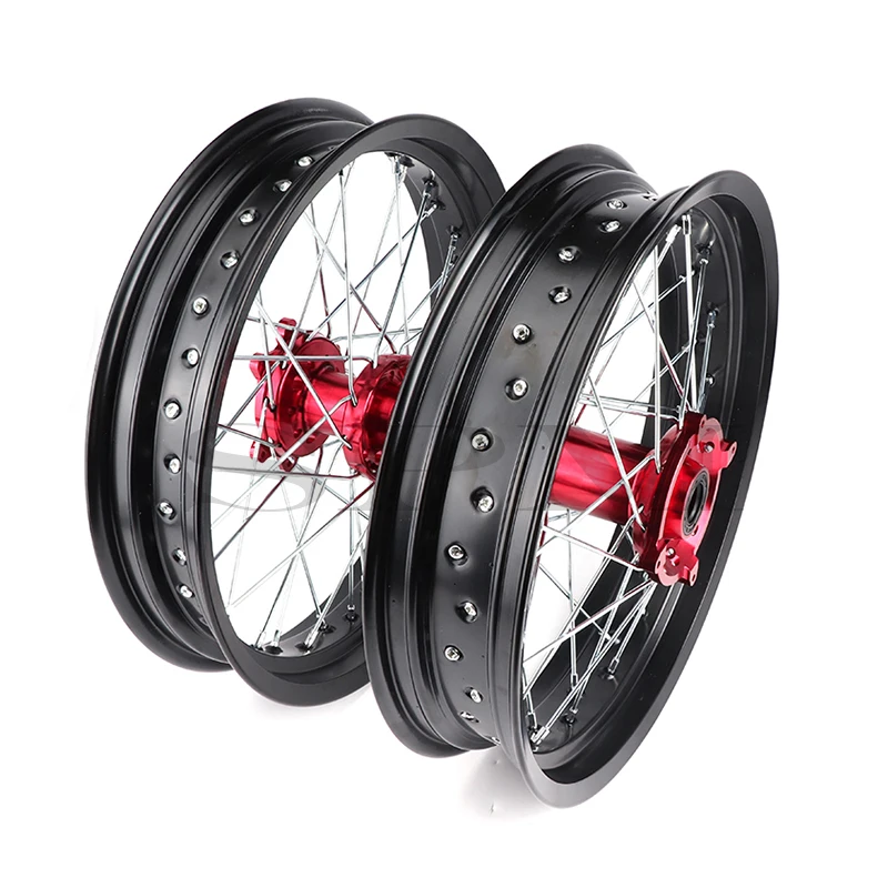 Motorcycle 3.00x17 & 3.50x17 Aluminum alloy Wheel Rim Hub 17 inch 36 holes 3.00*17\