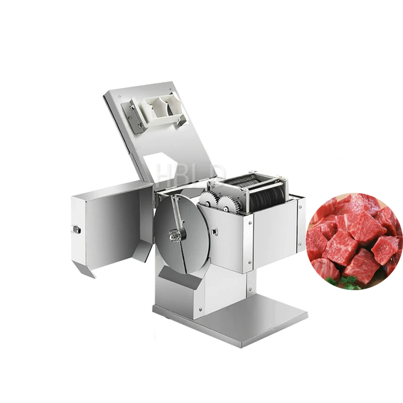 

Electric Meat Cutter, Stainless Steel Commercial Fresh Meat Slicer, Vegetable Cooked Food Shredder, Grinder