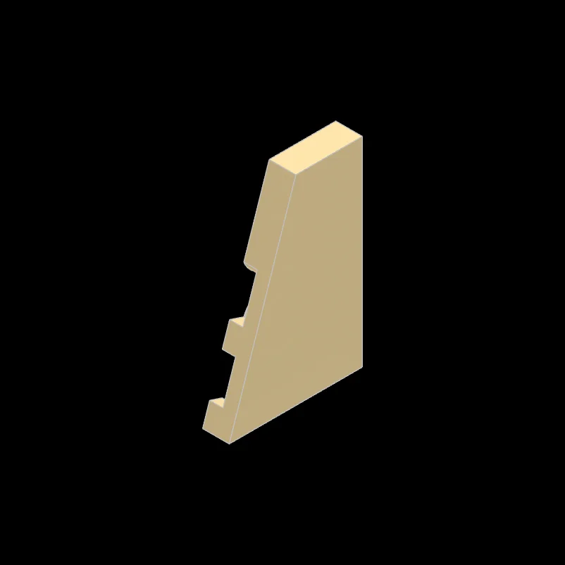 

MOC 10 шт. сменная специальная панель D174A, третья вечеринка, кирпич, плоская плитка, 2x3, левый строительный блок, игрушки для взрослых, подарок на особый день