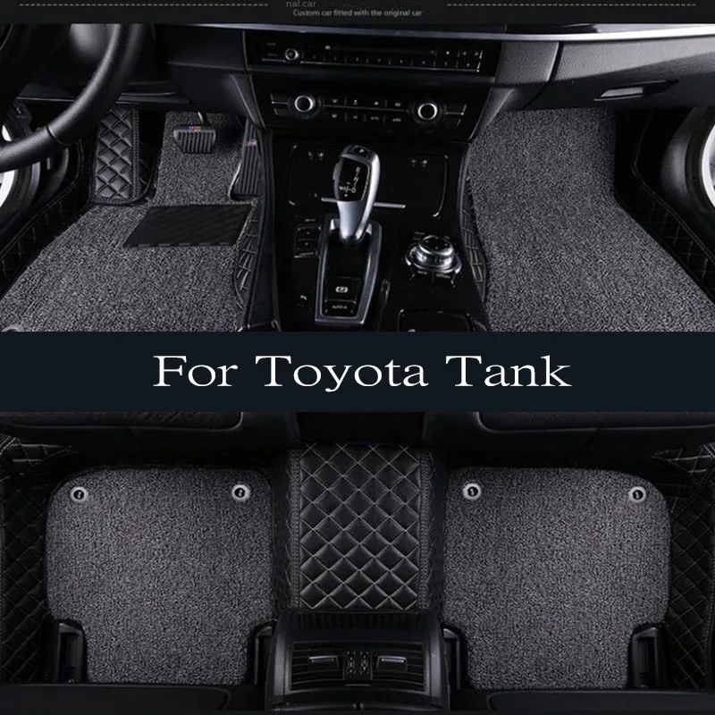 

3D TPE RHD Floor Car Mat For Toyota Tank 2017-2021 ROOMY 2020-2022 Car Floor Liner Tray Foot Pad Carpet Mat Van Auto trunk mat