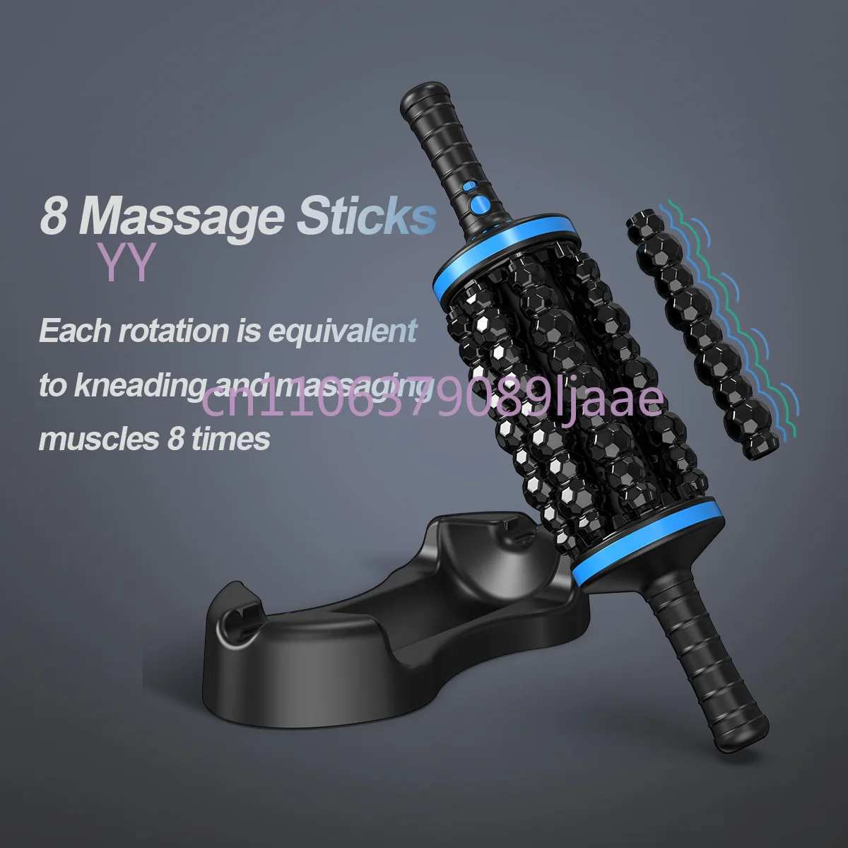 Electric Roller Massage Gun - For Muscle Relaxation, Back/Foot/Leg & Fascia Therapy