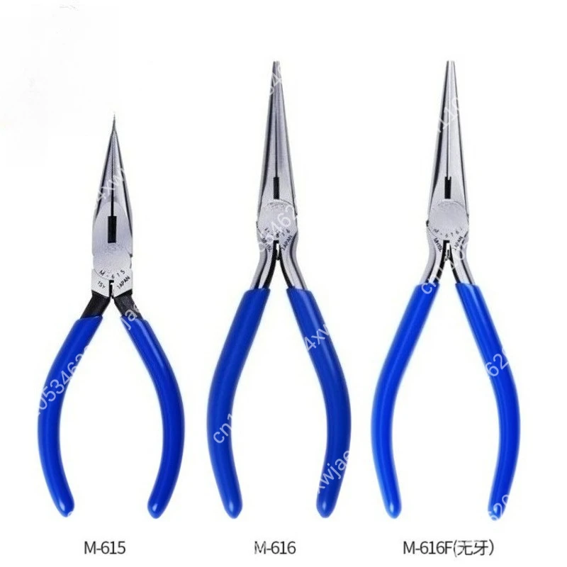 Multi-Function Long Nose Pliers Kit, Comfort Grip for Precision Work, Compatible with M-615 616F HE-D05 Types