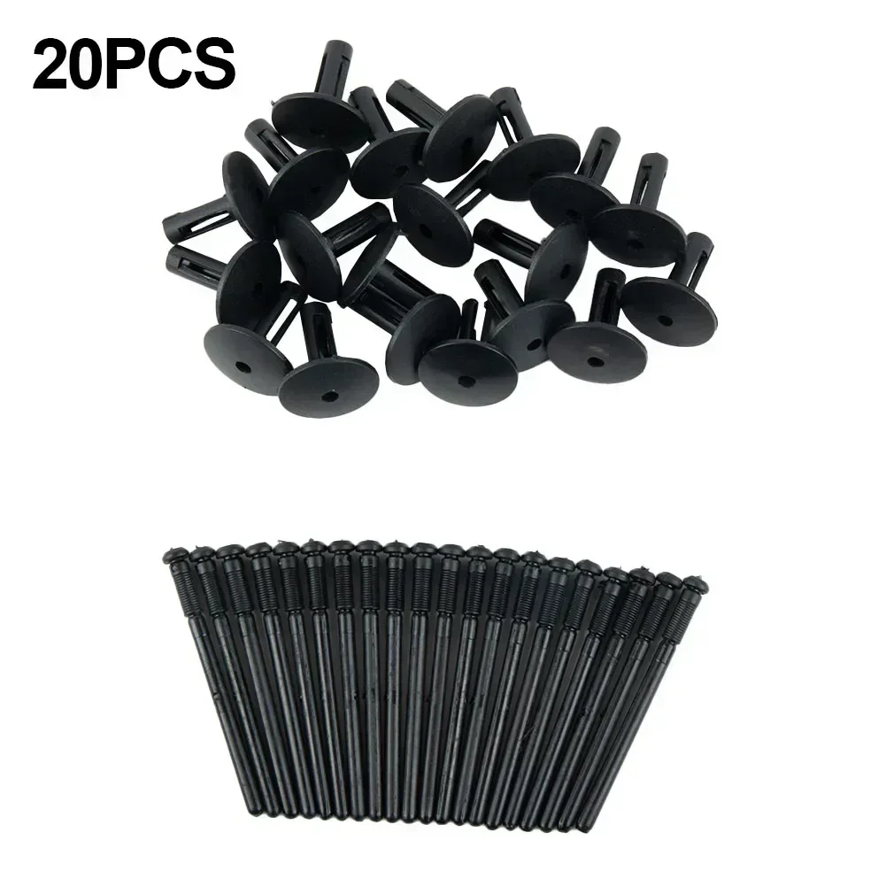 20 Sets Car Bumper Mudguard Plastic Rivet Fasteners For BMW E84 X3 F25 E70 FOR X6 E71 E72 Bumper Fender Auto Accessories