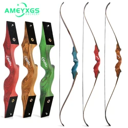 Black Hunter Right and Left Hand Recurve Bow Traditional Beauty Hunting Reflection Bow and Arrow Outdoor Shooting Wooden Bow 60