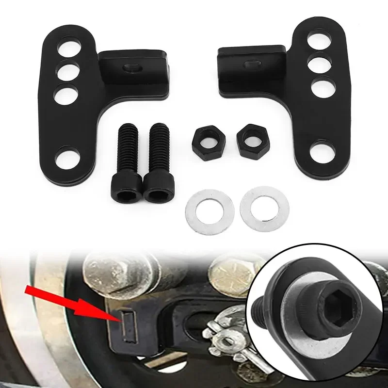 

Motorcycle 1" 2" 3" Adjustable Rear Lowering Link Block Kit For Harley Sportster XL 883 1200 XL883 XL1200 1988-1999 2000-2015