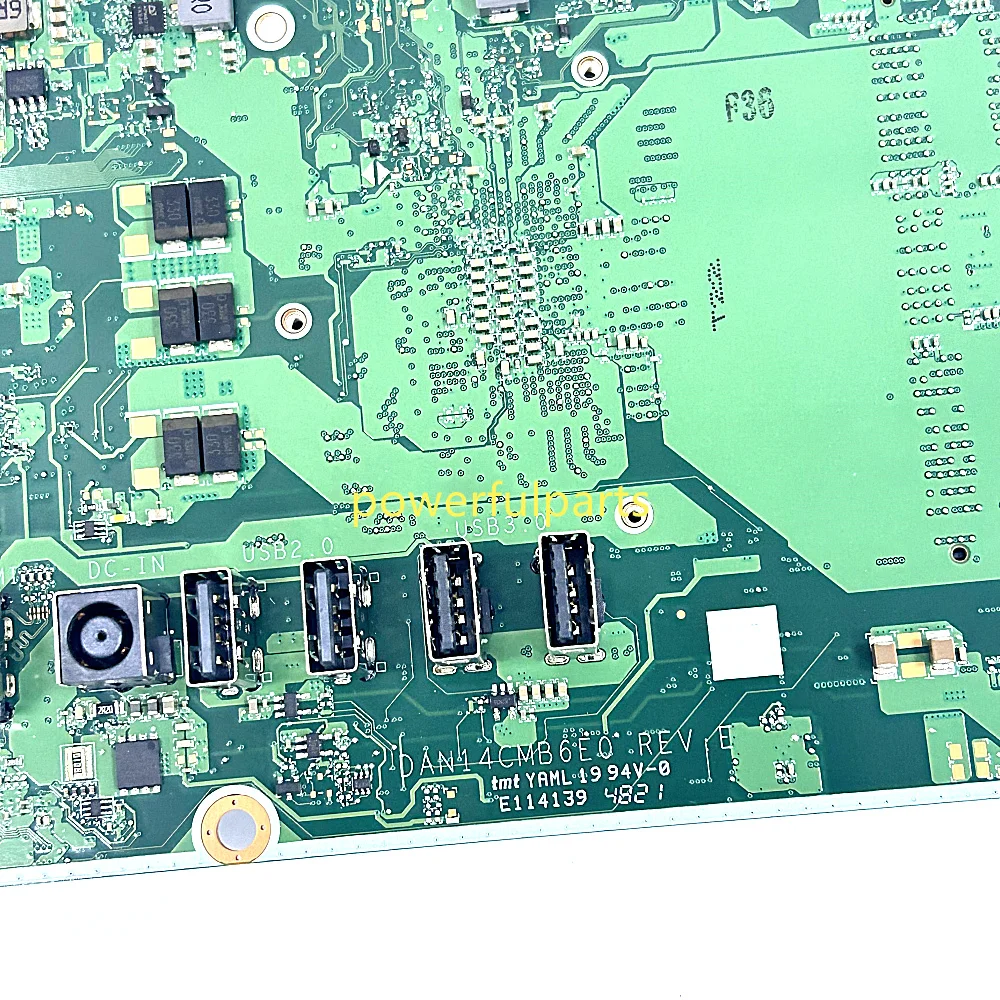 Imagem -03 - Placa-mãe para hp Aio 24-dd 22-df Placa Principal Funcionando Bem M44821001 Dan14cmb6e0 r3 3300