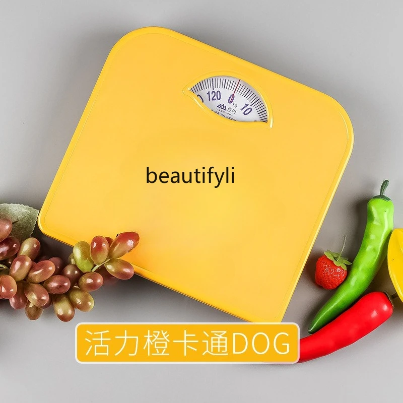 

Weighing scale Household precision and durability Body scale Cartoon, mechanical scale Spring weighing High precision pointer