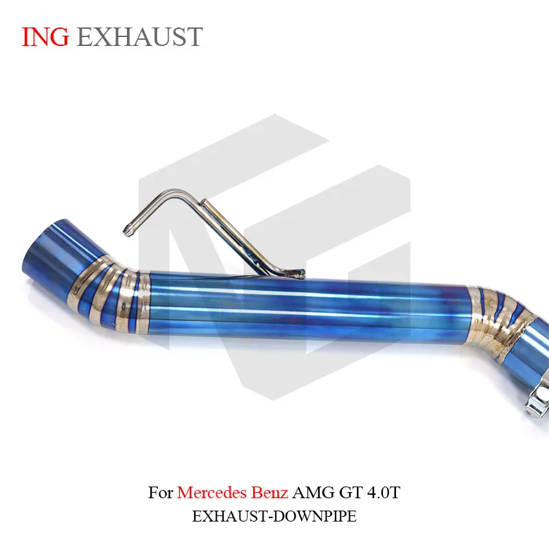 ING Exhaust System Valve Catback for Mercedes Benz AMG GT 4.0T Titanium Alloy Race Performance System