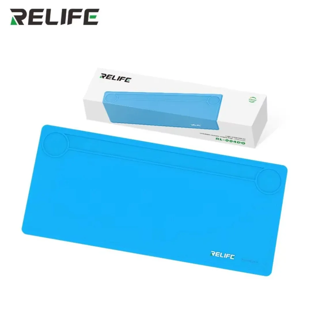 

Extra Large Heat Resistant Soldering Mat 500℃ - RL-004DQ Anti-Static BGA Repair Pad for IPhone PCB, Laptop, Electronics Fixing