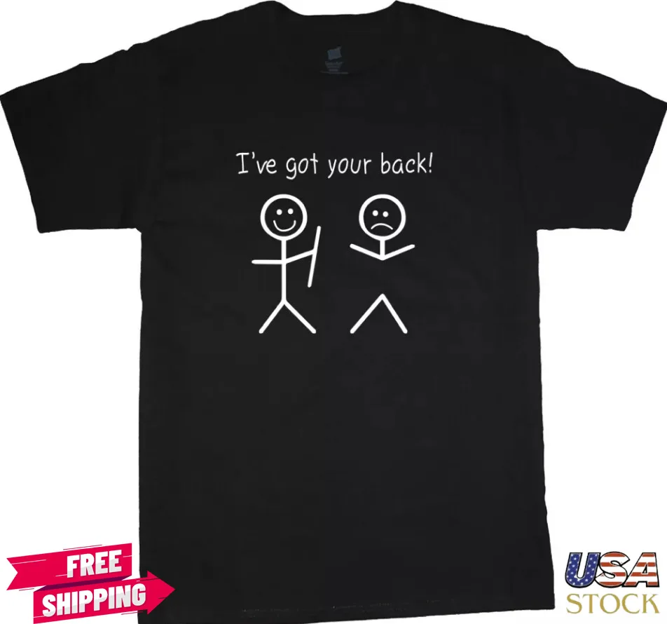 Mens Funny T-Shirt Mens Graphic Tees Humor Stick Figure Saying Clothing Apparel