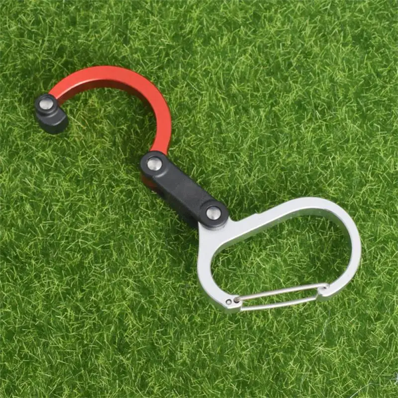 Gear Clip Carabiner Rotating Hook Clip Non-Locking Strong Clips for Camping Fishing Hiking Travel Backpack Out