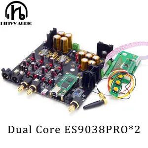 HIFI Dual-core AK4497 DAC decoder kit unterstützt DSD Bluetooth 5,0  4-schicht gold-überzogene PCB - AliExpress